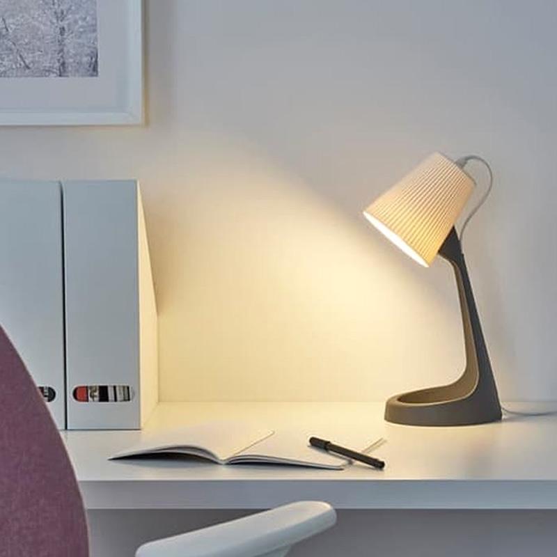 Jual Ikea Svallet Lampu Baca White Grey Online September 2020 Blibli Com