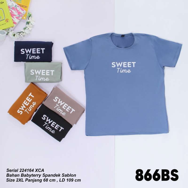 Jual Lemone Baby Terry Spandek Jumbo 2xl 866bs164 Kaos Lengan