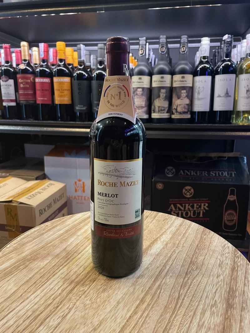 Jual Roche Mazet Merlot Red Wine 750ml France di Seller