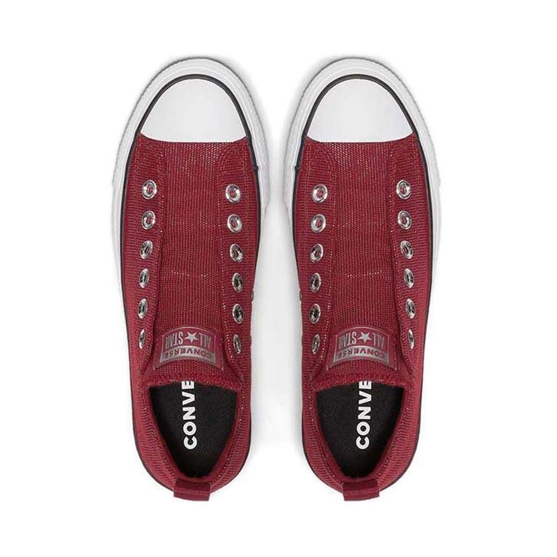 platform converse slip on