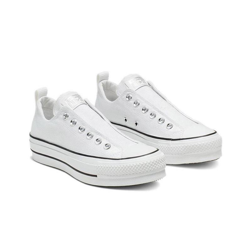 womens slip on converse white