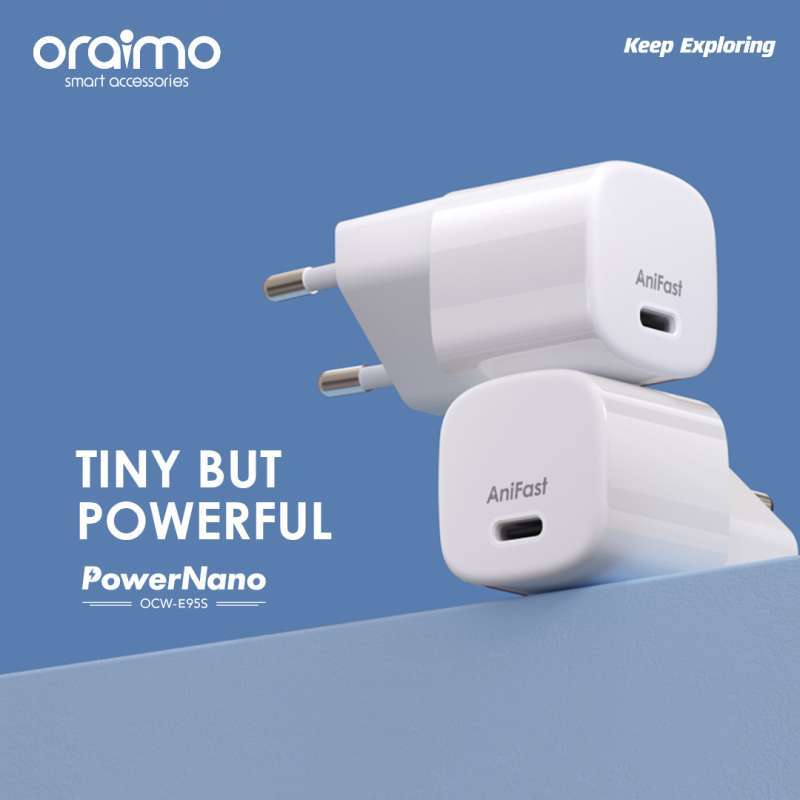Promo Oraimo PowerNano Charger 20W PD 