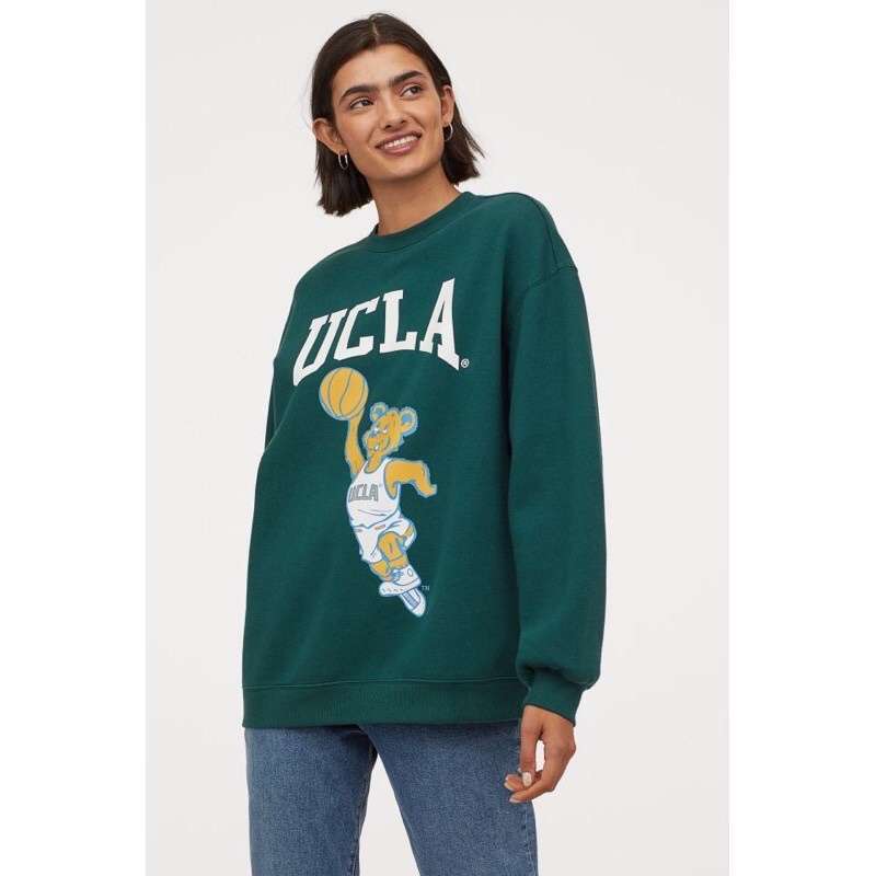 Ucla sweatshirt green clearance
