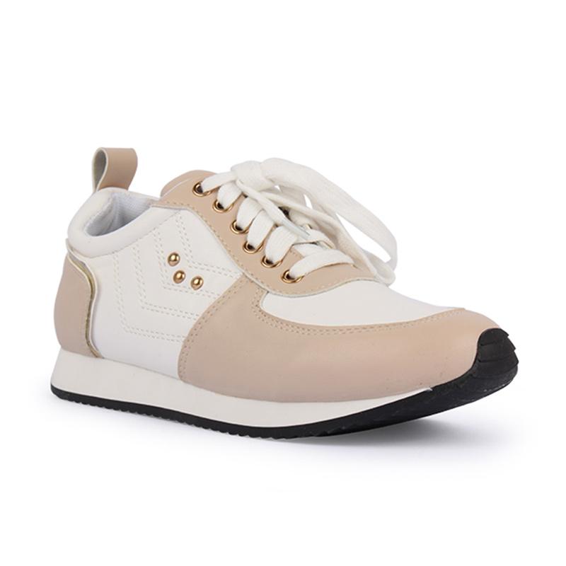 Jual Bellagio 609 Andria Sepatu Sneakers Wanita 39 Beige di