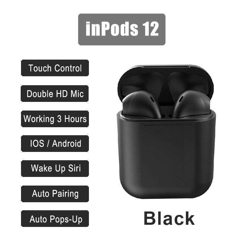 Promo HEADSET BLUETOOTH INPOD 12 PRO 