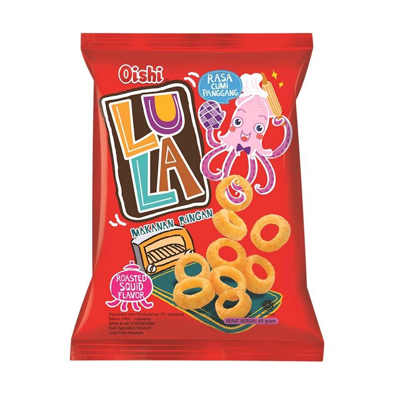 Jual Oishi Lula Rasa Cumi Panggang 65 G Online November 2020 Blibli Com