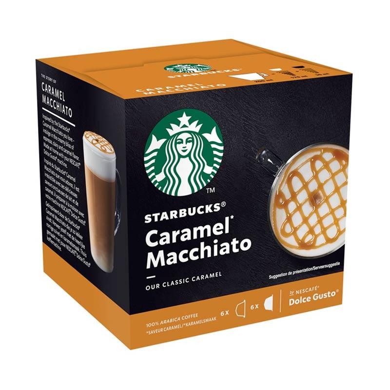 Jual Starbucks Caramel Macchiato By Nescafe Dolce Gusto Kopi Kapsul Isi 12 Kapsul Online September 2020 Blibli Com