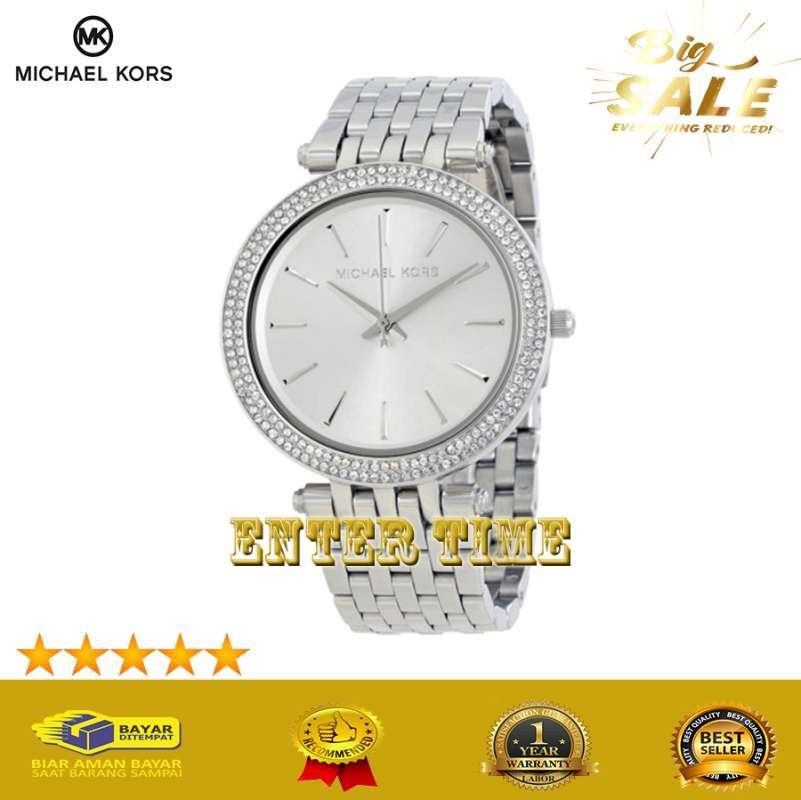 MICHAEL KORS MK3190 STAINLESS SILVER 