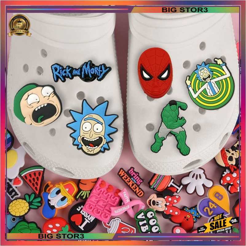 Anime Jibbitz Collection || The Ugly Socks-demhanvico.com.vn