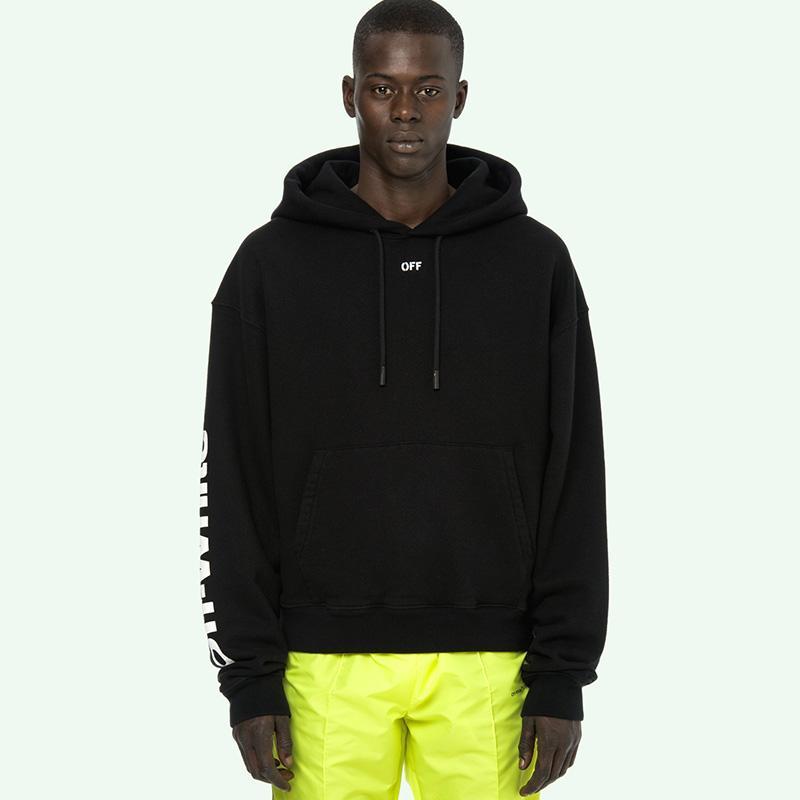 Off white diagonal skulls hoodie sales