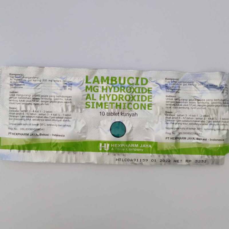 Jual Lambucid Tablet Kunyah 1 Strip 10 Tablet Online Desember 2020 Blibli