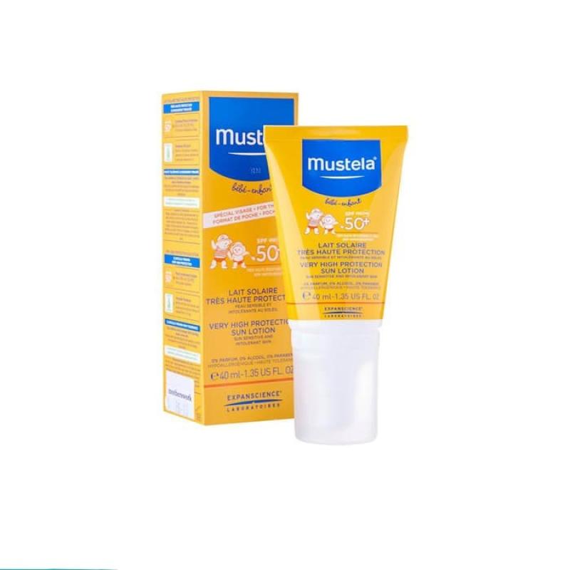 Jual Mustela High Protection Sun Lotion 40ml Spf 50 Online September 2020 Blibli Com