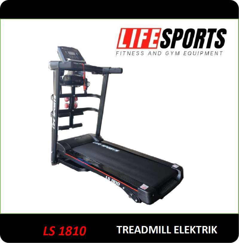 Jual Lifesports Ls 1810 Treadmill Elektrik Multifungsi Di Seller