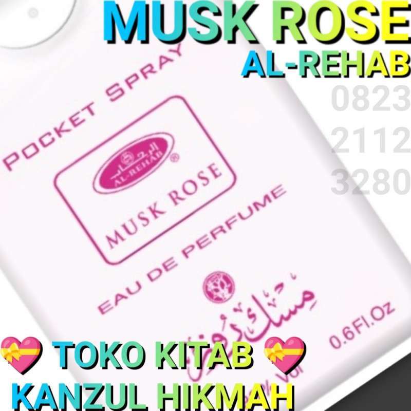 Jual Parfum Musk Rose Pocket Spray 18 Ml By Al Rehab Par18a2nh Di
