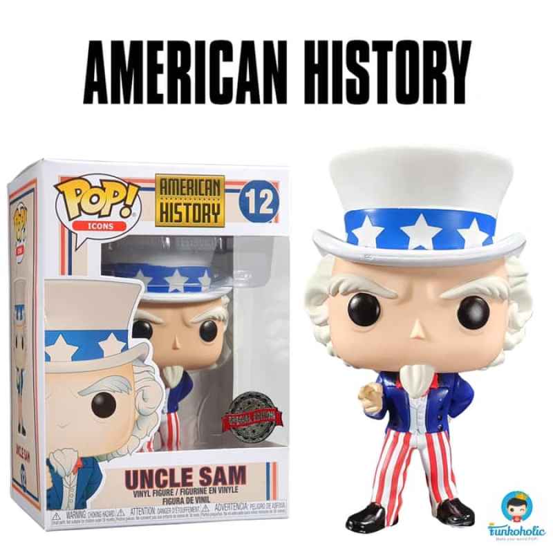 Funko Pop Icons American History #12 Uncle Sam Exclusive 
