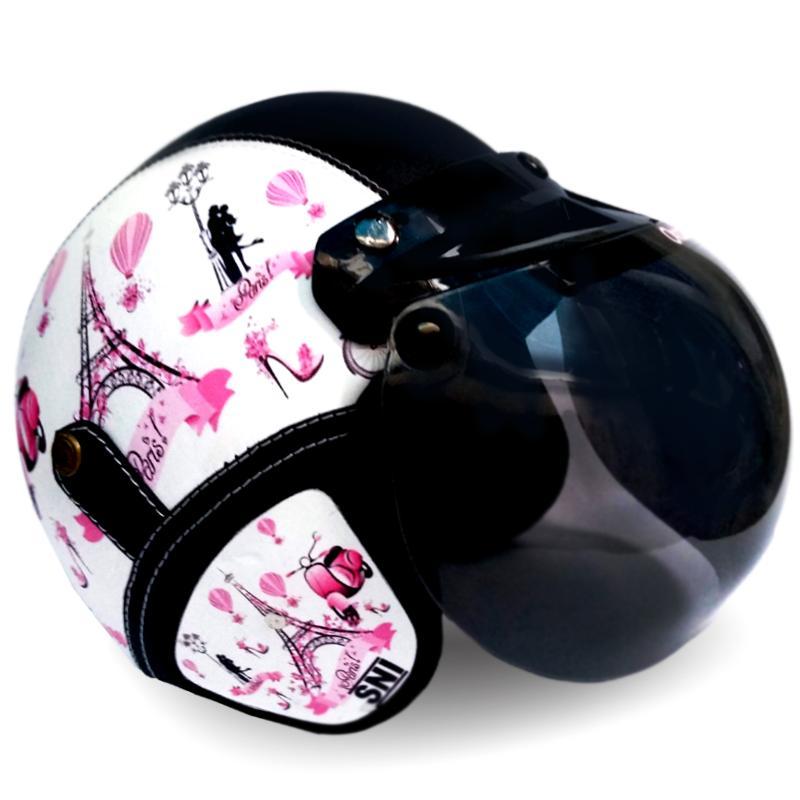 Jual Hijmuku Helm Bogo Retro Dewasa Sni Hafl Face Modern Vintage