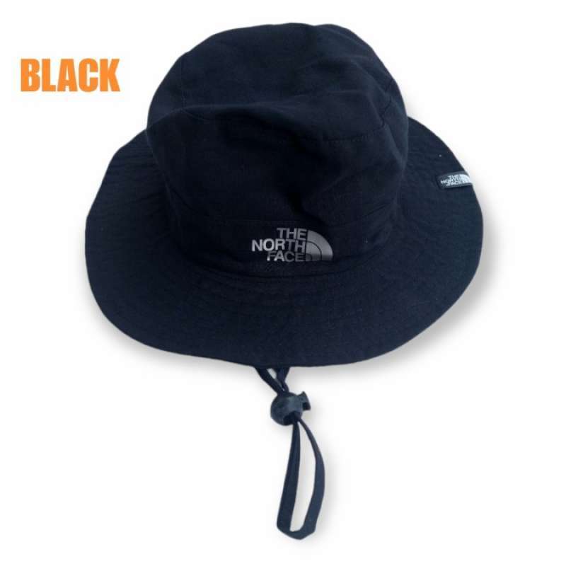 topi rimba topi mancing bucket head tnf 