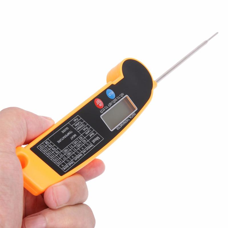 Jual H Ikea Kitchen Smart Electronic Food Meat Thermometer Large Digital Screen Foldable Probe Cooking Dining Bbq Tools Online September 2020 Blibli Com
