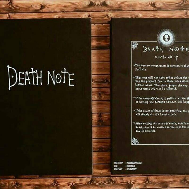 Jual Buku Death Note Anime Costplay Book Deathnote Online