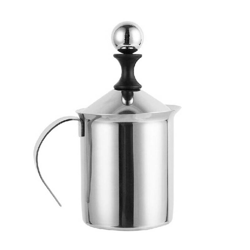 Jual H Ikea Stainless Steel Milk Frother Double Mesh Milk Foamer Milk Creamer For Kitchen Bar 400 Ml Online September 2020 Blibli Com