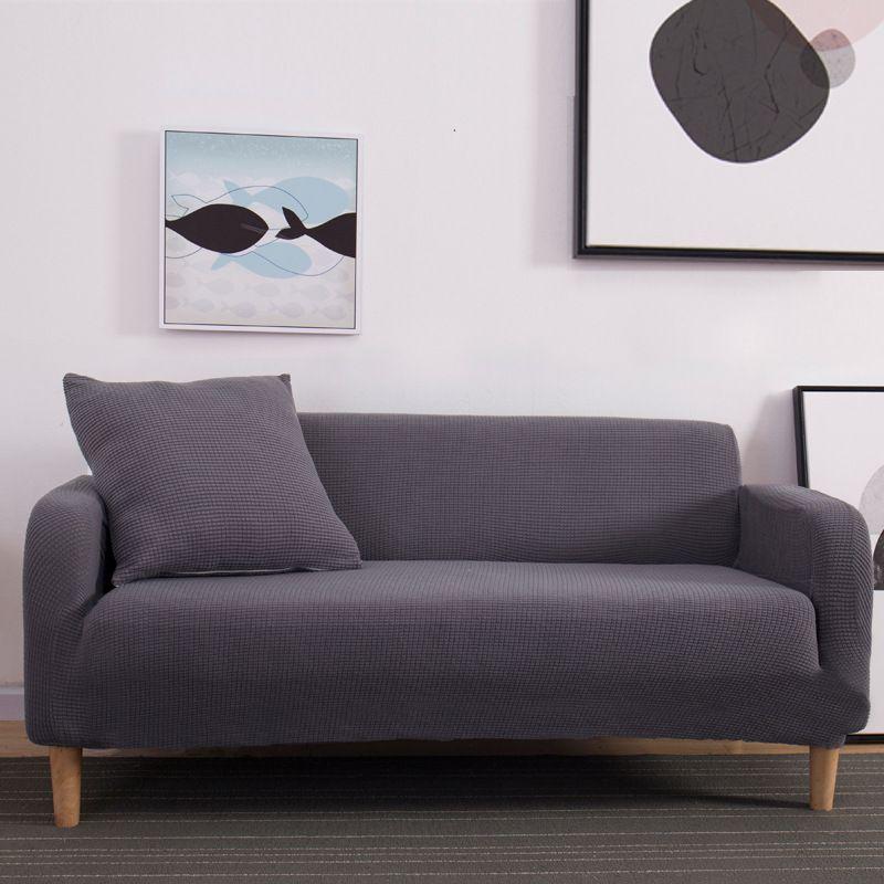 Jual H Ikea High Stretch Sofa Cover Comfort Brushed Fleece Sofa Slipcover 145 185 Cm Online September 2020 Blibli Com