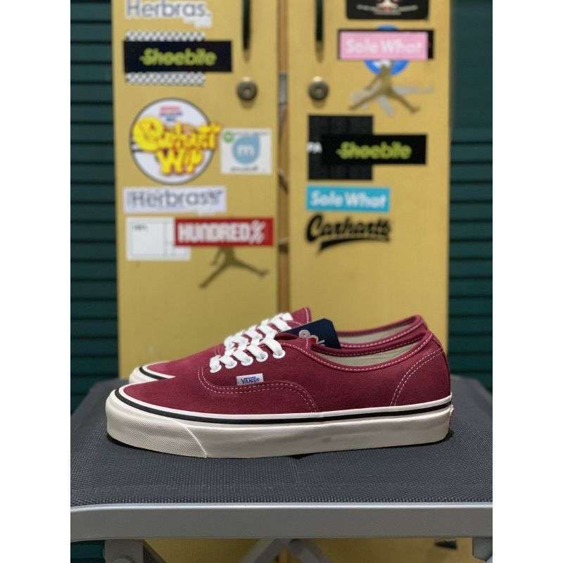 Jual Vans Authentic Anaheim 44DX Burgundy Red 40 Red di Seller