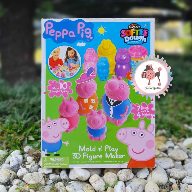 Peppa pig mould n play discount 3d figure maker