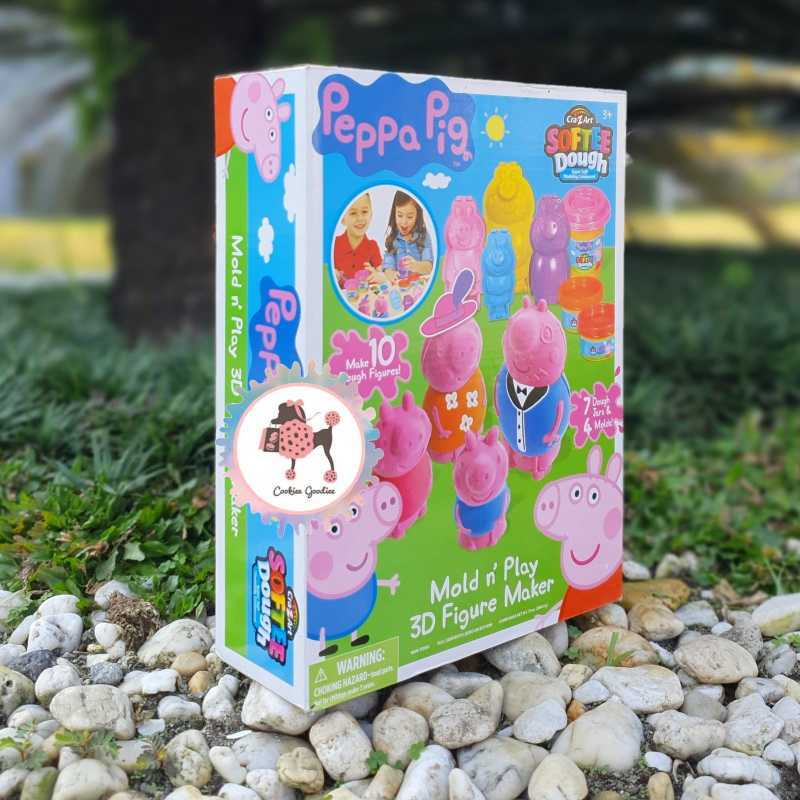 Peppa pig mould n play 3d figure maker sale