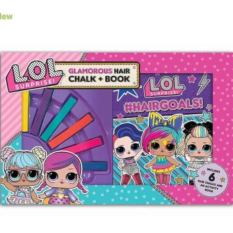 Jual Pre Order Lol Surprise Hair Chalk Book And Kit Buku Gambar