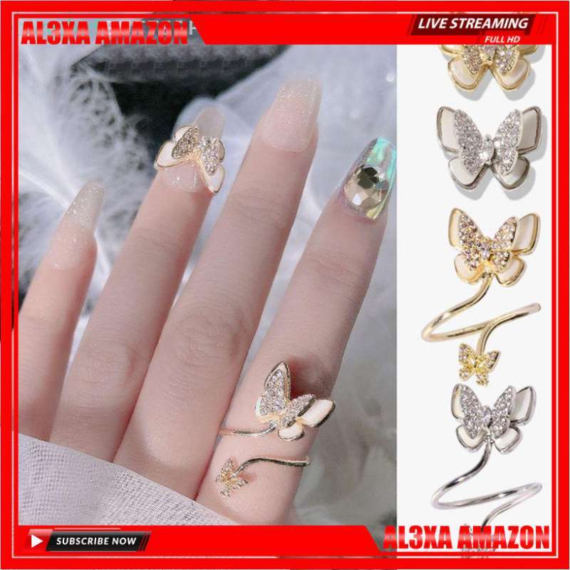 Nail art shop ring