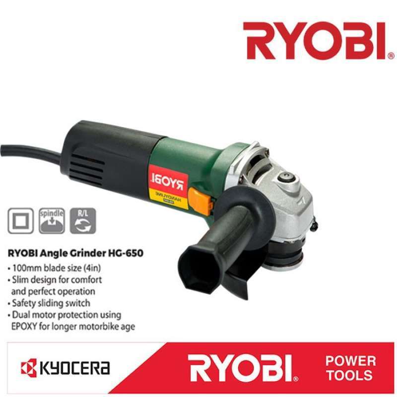 Promo Ryobi Hg-650 Angle Grinder 