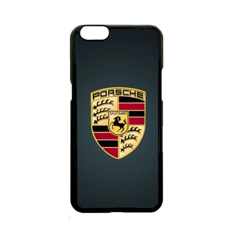 Casing Hardcase Oppo A39 Porsche Logo Wallpaper X5972