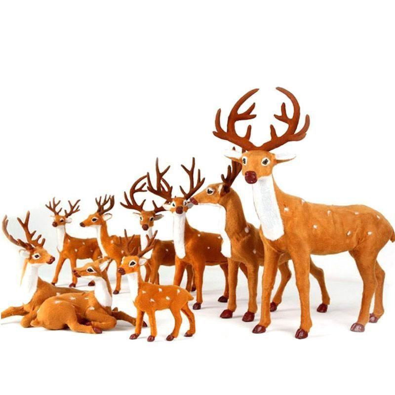 Jual Best Plush Christmas Reindeer Xmas Elk Plush Simulation New Year Gift Christmas Decorations For Home 1 Pcs 20 Cm Online November 2020 Blibli Com