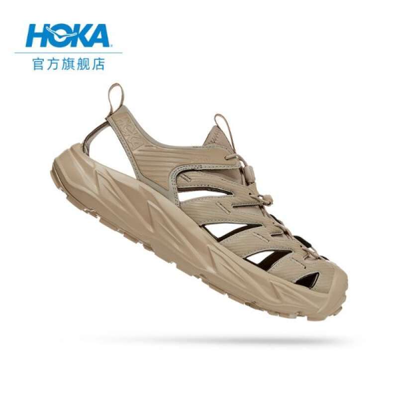 hoka one beige