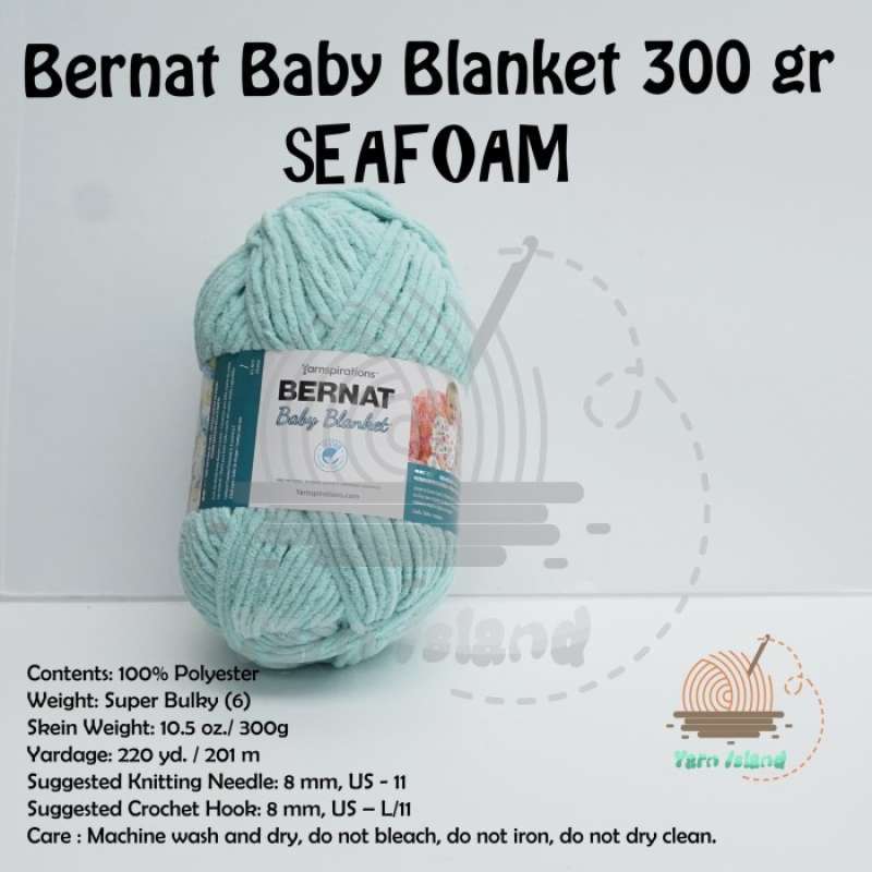 Crochet Baby Blanket Patterns Bernat Blanket Yarn Seafoam