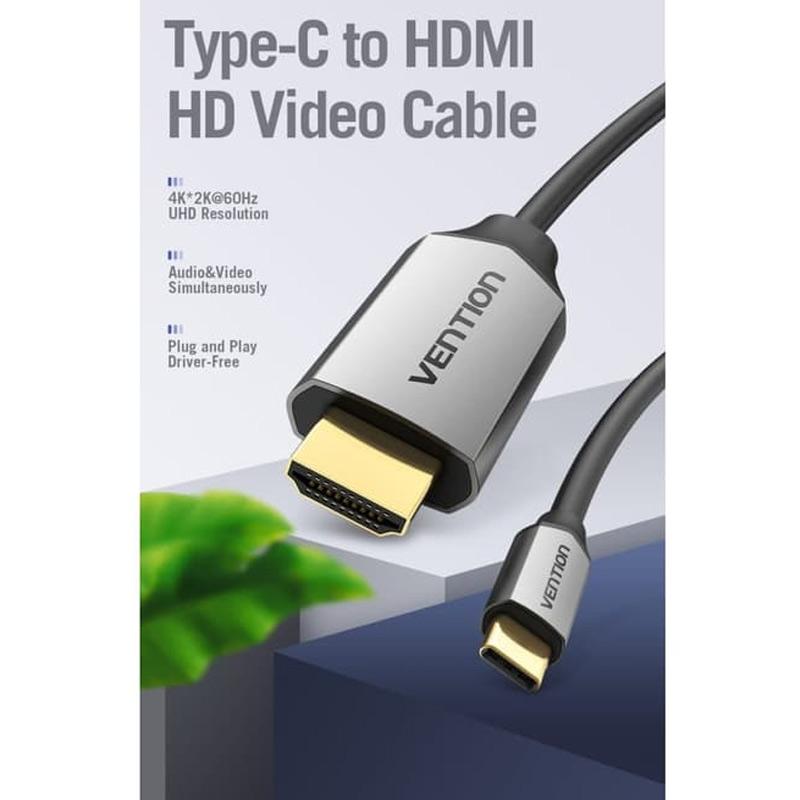 Jual Vention Hdtv Thunderbolt 3 Usb Type C To Hdmi Kabel Adapter