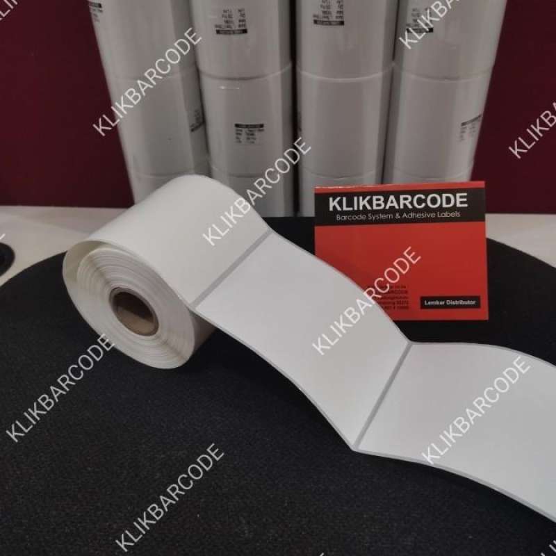 Jual Stiker Label Barcode Thermal 78X100 Mm / 78 X 100 Mm ...
