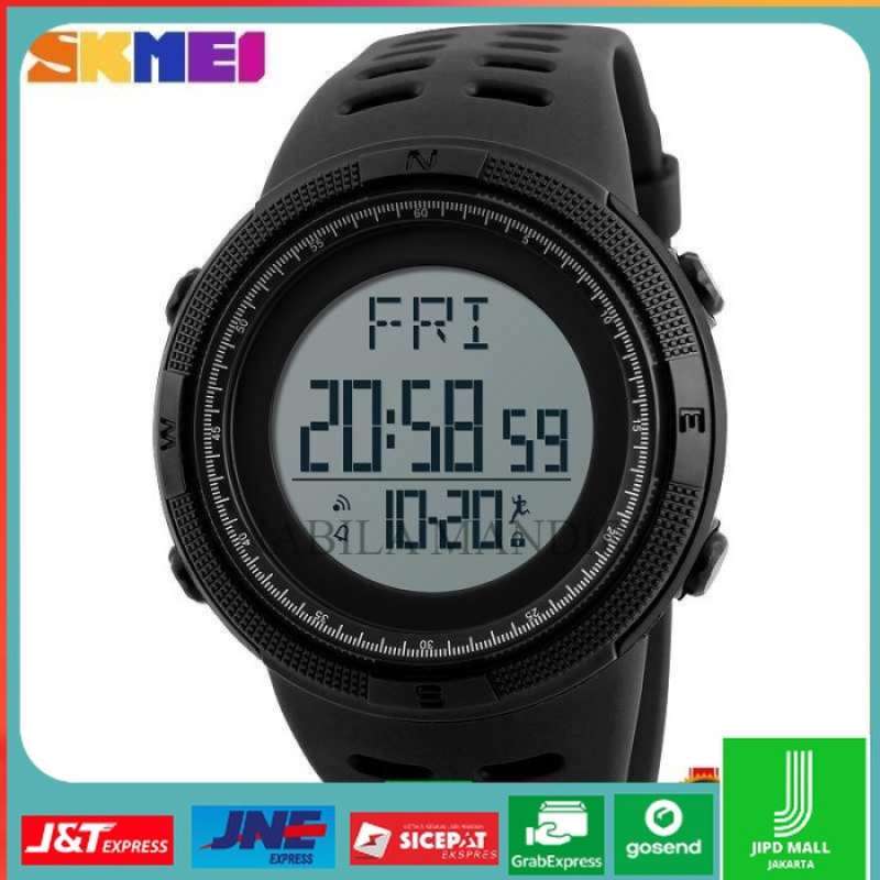 Promo Jam Tangan Digital Sporty Pria 1295 Hitam 112 Diskon 12 di