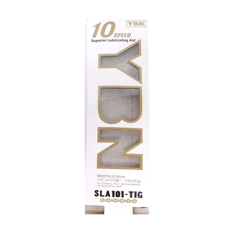 Promo Ybn Chain 10 Speed Gold Rantai Sepeda [sla 101-tig