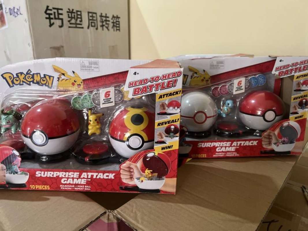 Jual Jazwares Pokemon SURPRISE ATTACK GAME - Figure Play Set isi 2 -  CharmanderRiolu di Seller Radabab - Kota Jakarta Barat, DKI Jakarta | Blibli
