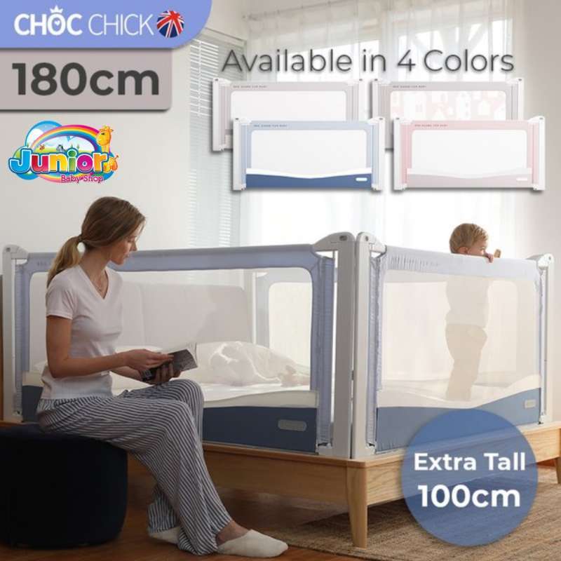 Choc Chick Extra Tall Bed Guard Rail Bed Rail For Toddlers FAMILL For  Toddlers,Toddler Rail,Baby Rail