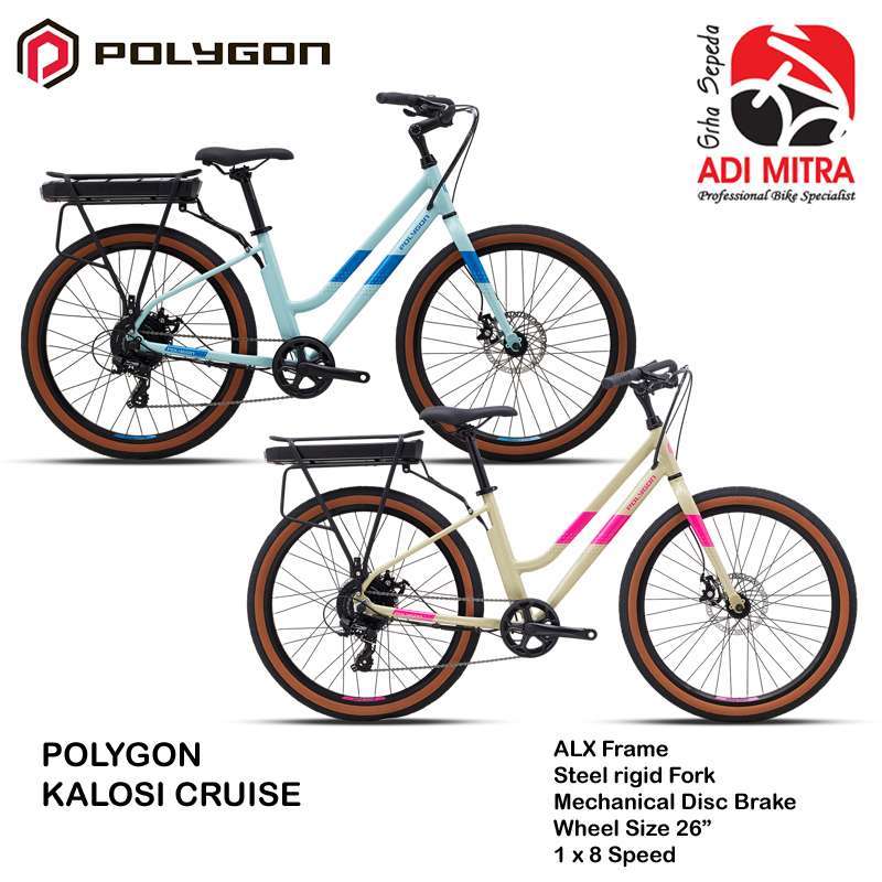 Jual Polygon Kalosi Cruise Sepeda Urban E bike Di Seller Adimitra Online Adimitra Online Kota Yogyakarta Blibli