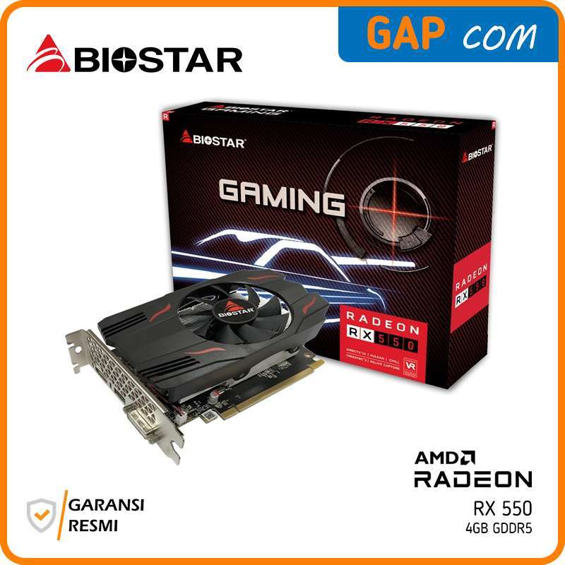 Amd Radeon Rx 550 4gb Gddr5 128bit Radeon Rx 550 4gb Gaming VGA