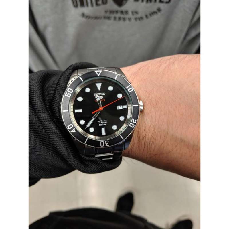 Jual Seiko SPORT Automatic Jam Tangan Pria Strap Rantai SRPB91K1