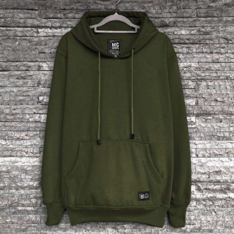 Jual McVois Hoodie Polos Army Original Premium Distro di Seller
