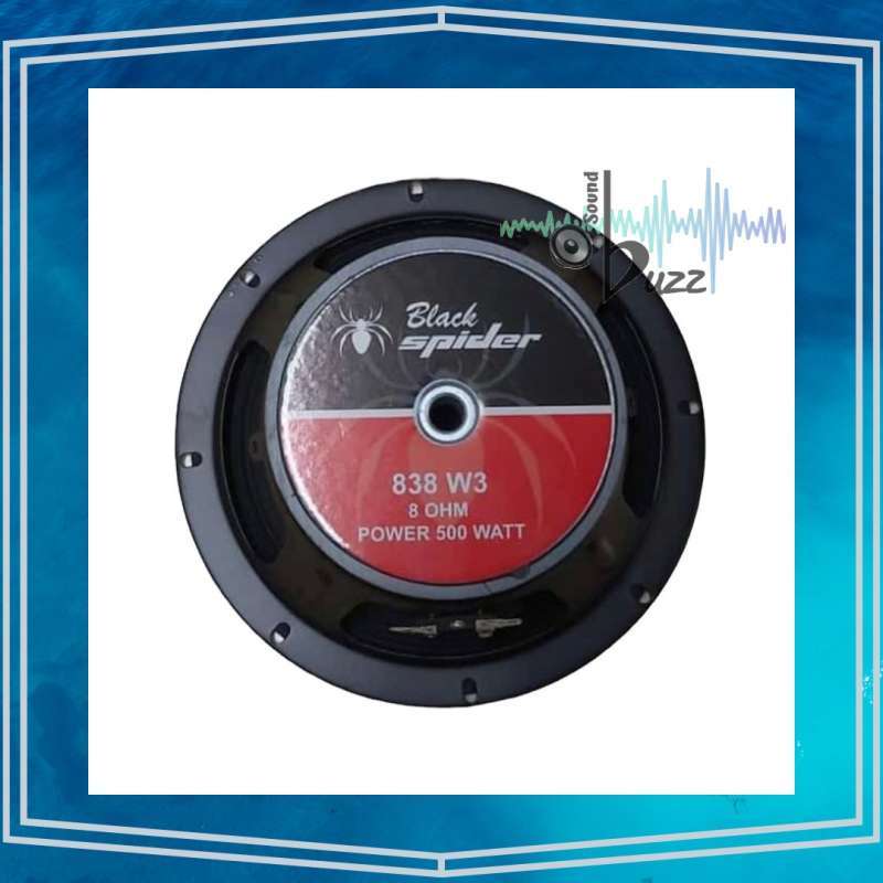 Speaker black sale spider 8 inch
