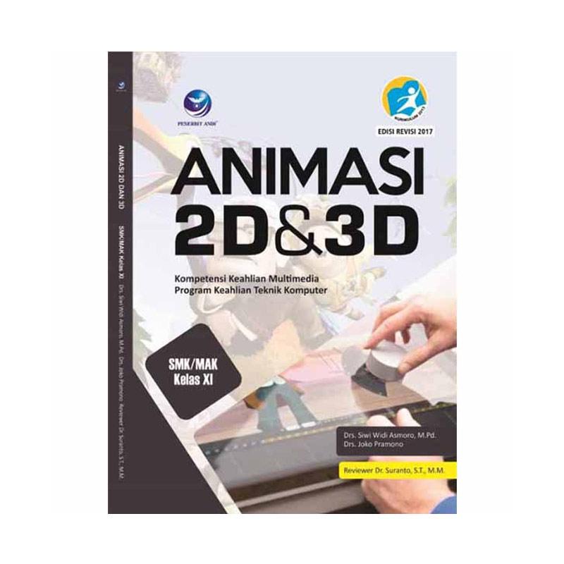 Jual Penerbit Andi Animasi 2d Dan 3d Program Keahlian Teknik