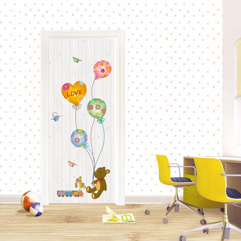 Jual Hyundae Fixpix Hws 28007 Teddy Bear Stiker Pintu 100 X