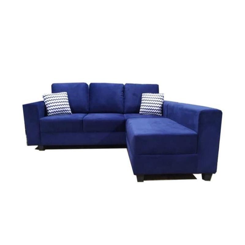 Jual Sofa L Scandinavian Blue Emerald Khusus Jabodetabek Online Oktober 2020 Blibli Com