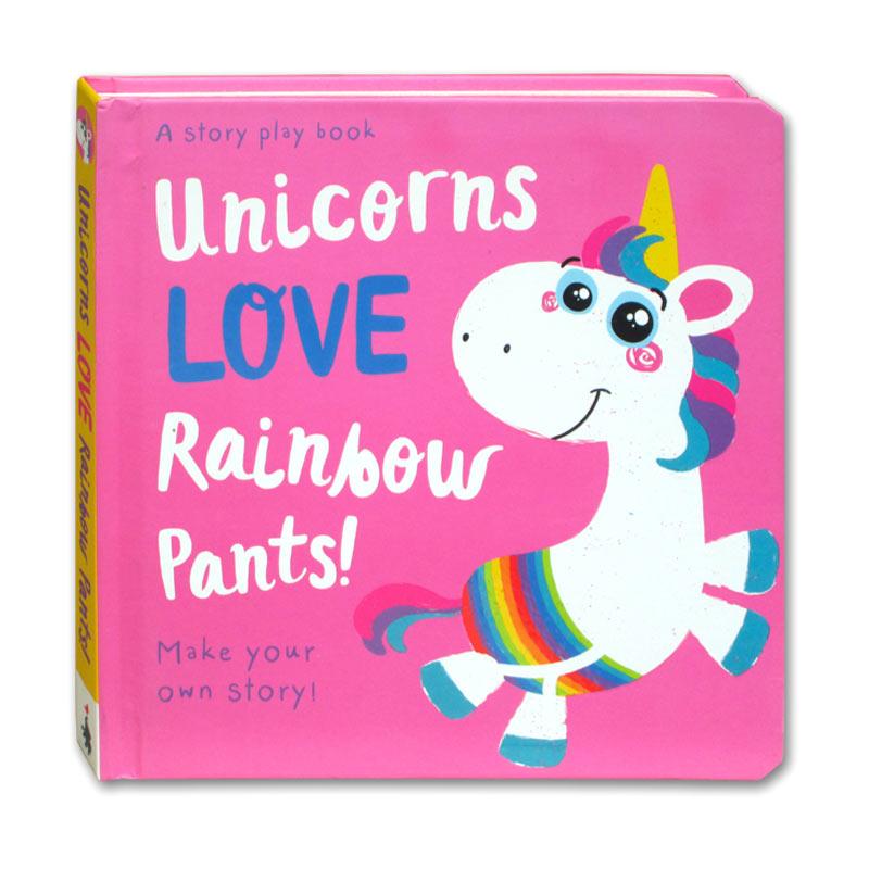 Jual Unicorns Love Rainbow Pants A Story Play Board Book Make Your Own Story Online November 2020 Blibli Com